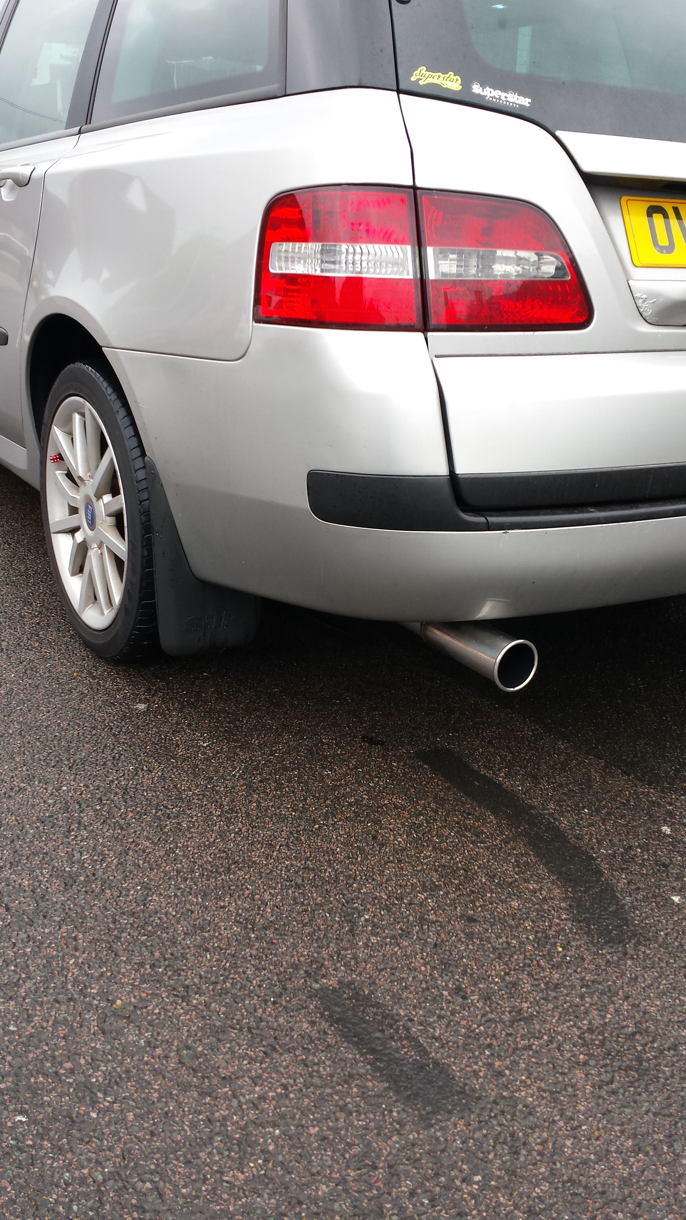 3&quot; outwardly rolled tailpipe