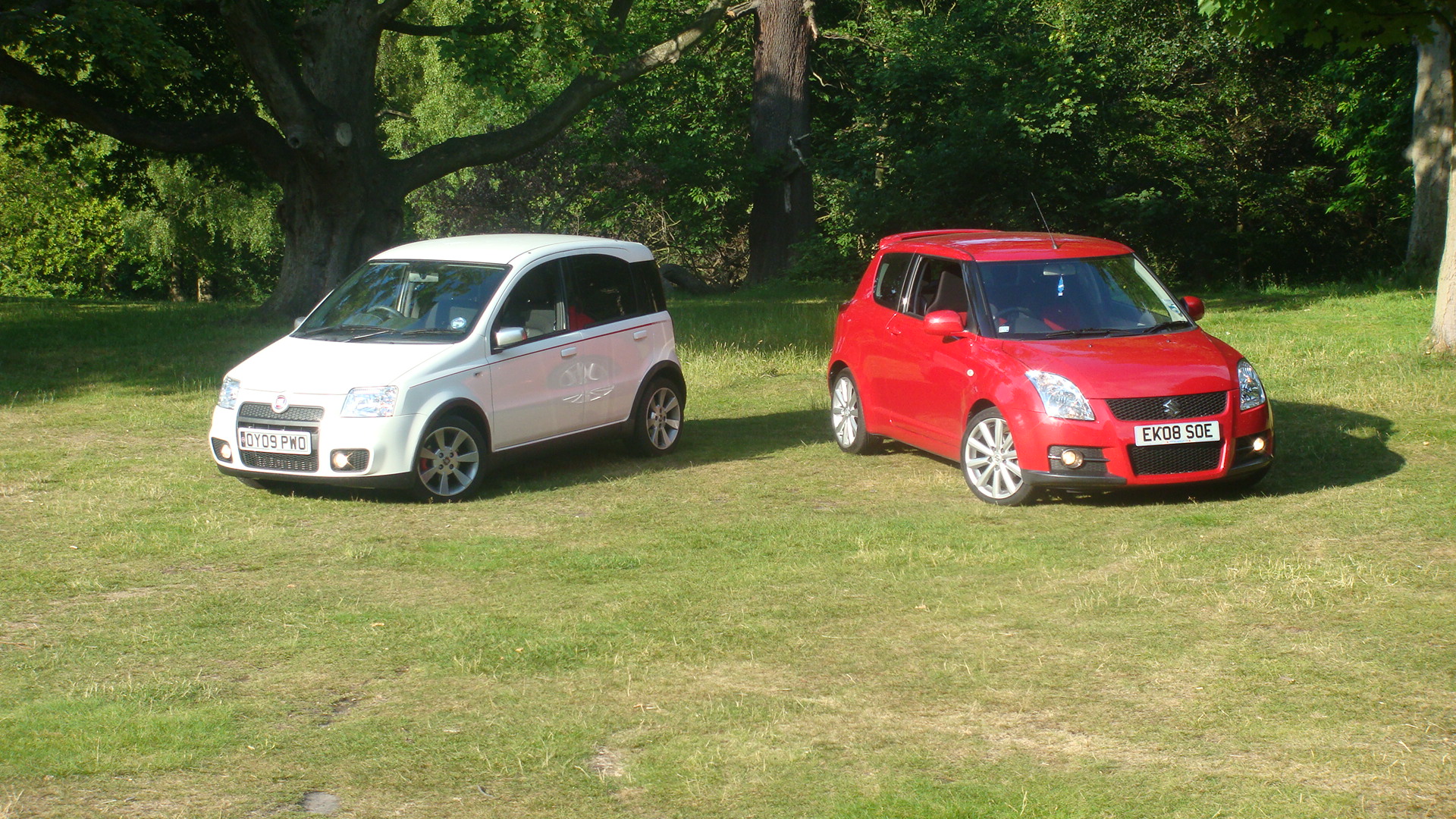 2009 Fiat Panda 100HP White