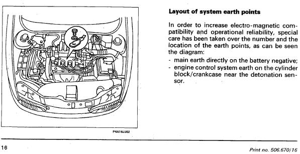 Technical: Earthing points in the engine bay?? - The FIAT Forum