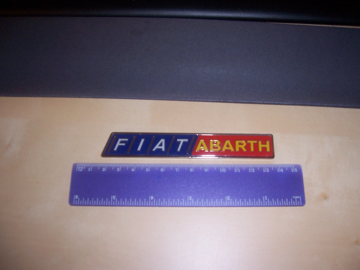 Styling Ritmo Abarth badges