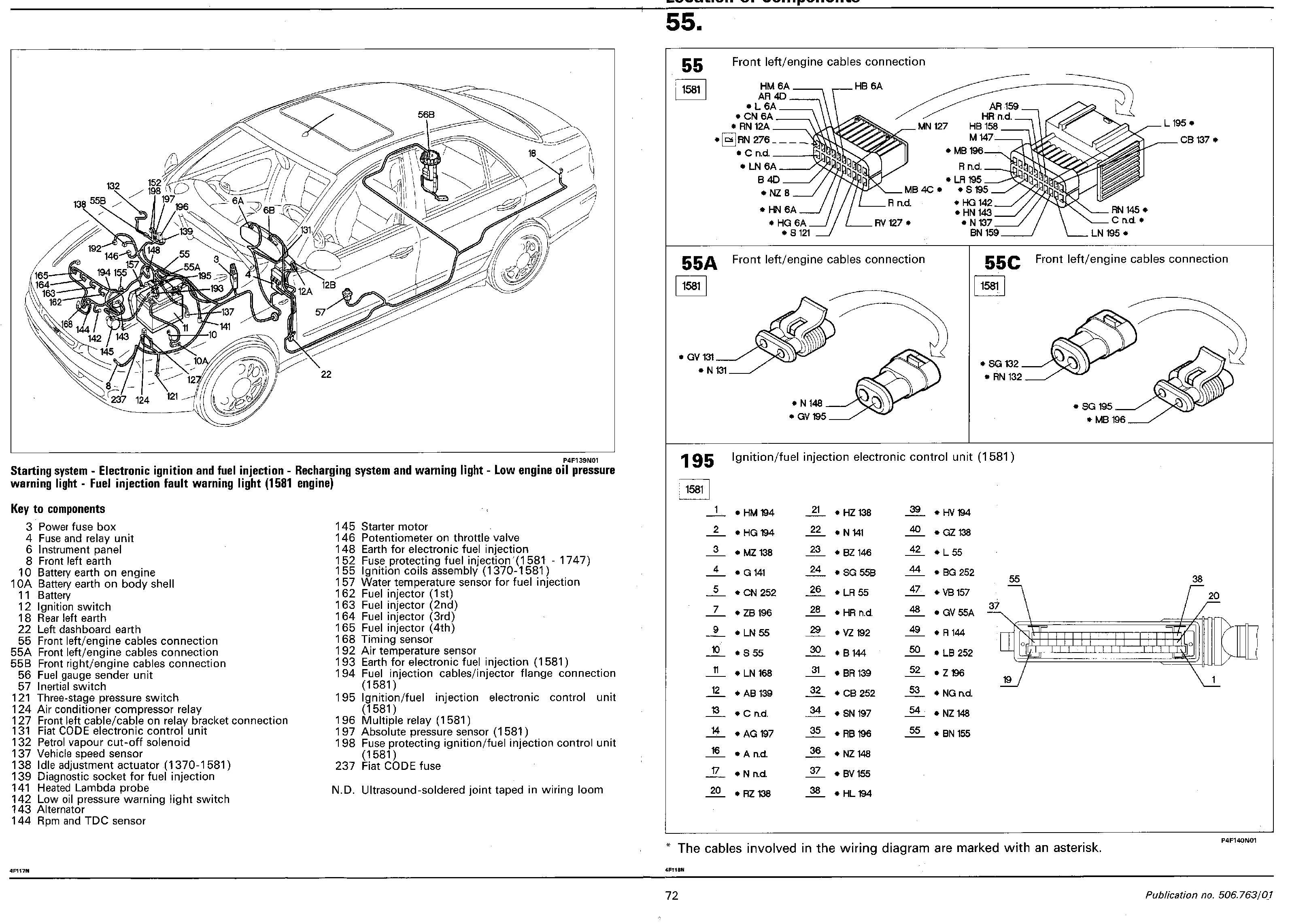 [DIAGRAM] Fiat Stilo Wiring Diagrams