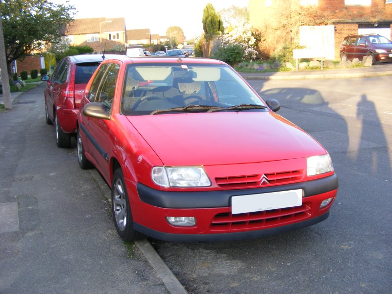 Here is the picture of my 1997 Citroen Saxo VTR Despite comments to the 