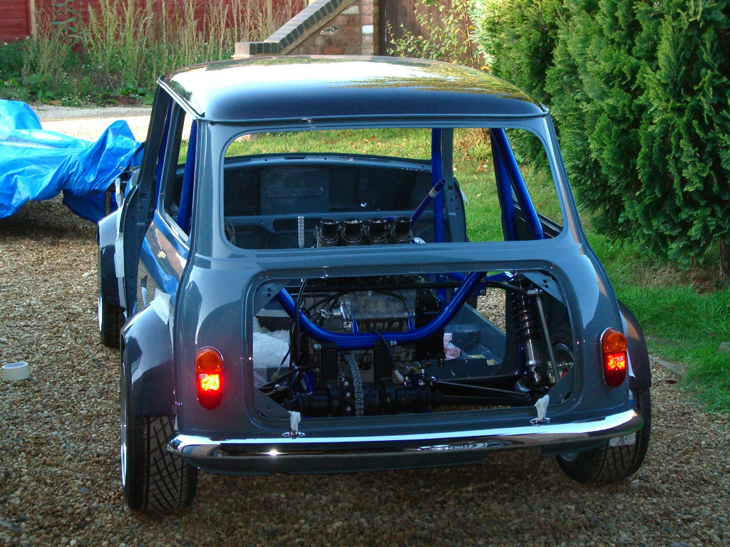 Zcars Mini mounted in the rear