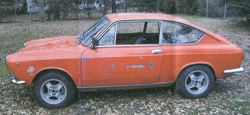 Stan's 1967 Fiat 850 Coupe Left Side