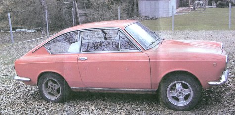 Stan's 1967 Fiat 850 Coupe Right Side