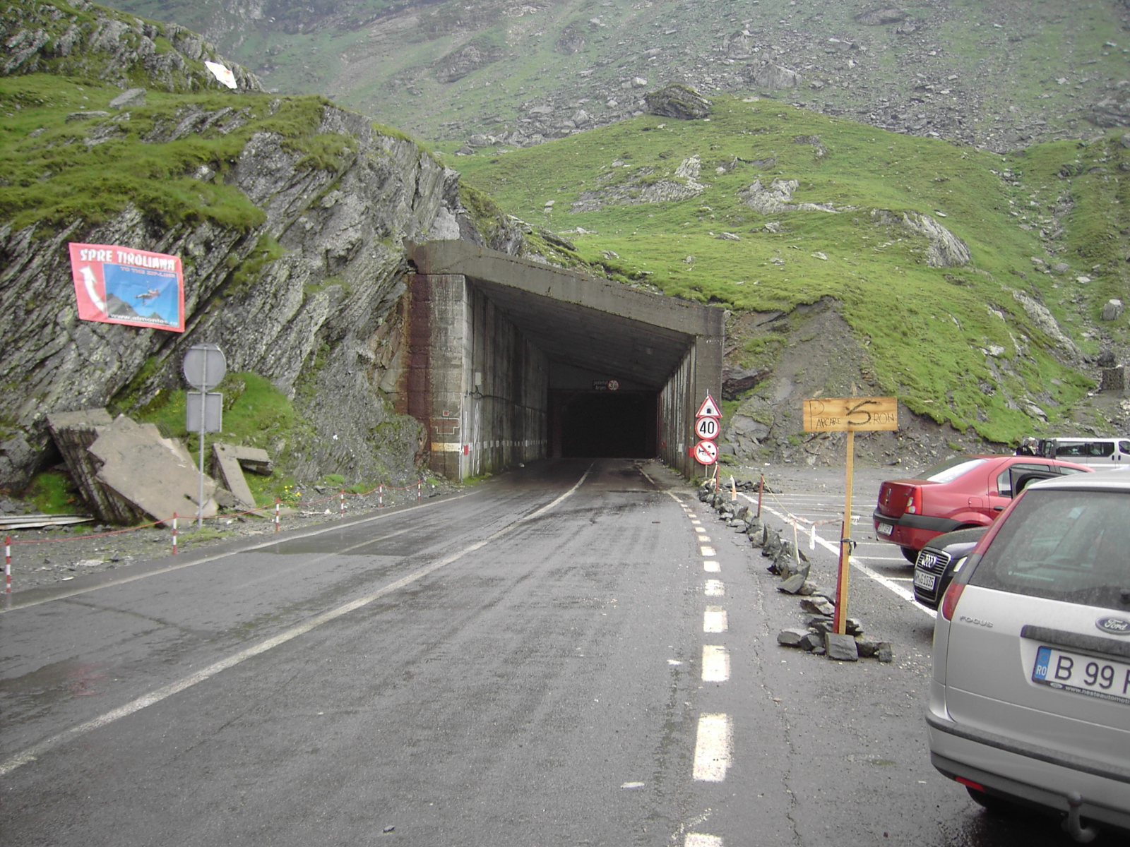 The Transfagarasan Tunnel
