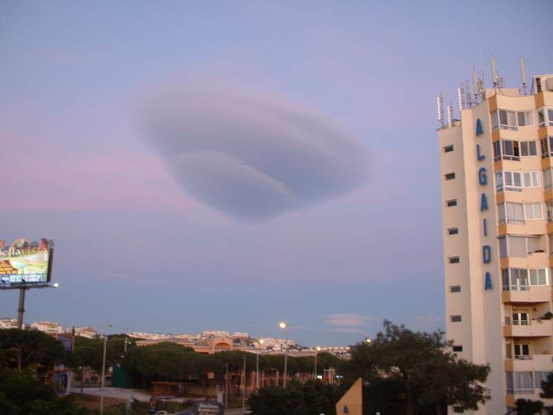 Weird Cloud in Spain