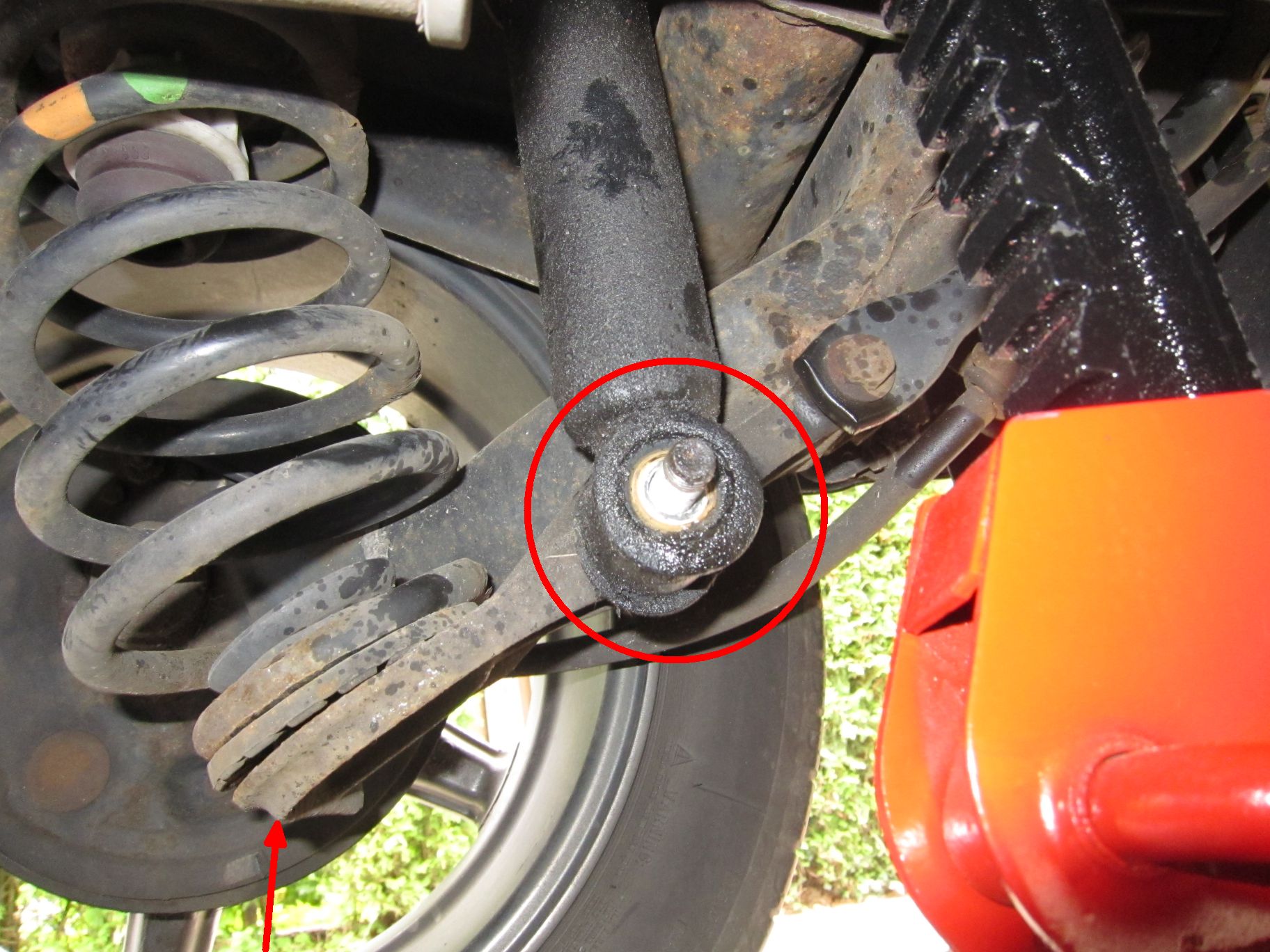 Replacing rear shock absorbers FIAT Multipla The FIAT Forum