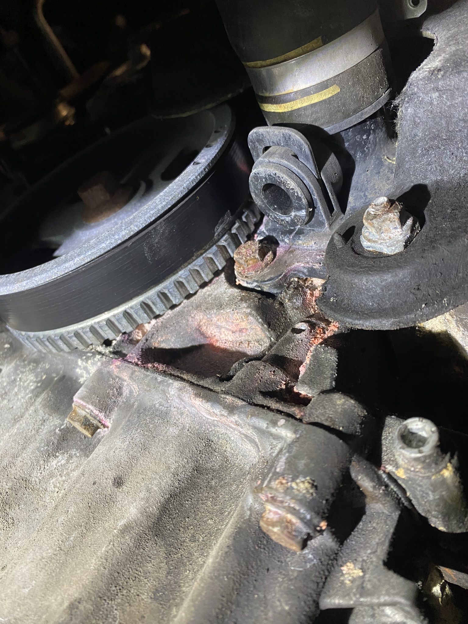 Coolant Leak water pump housing FIAT Panda (2012+) The FIAT Forum