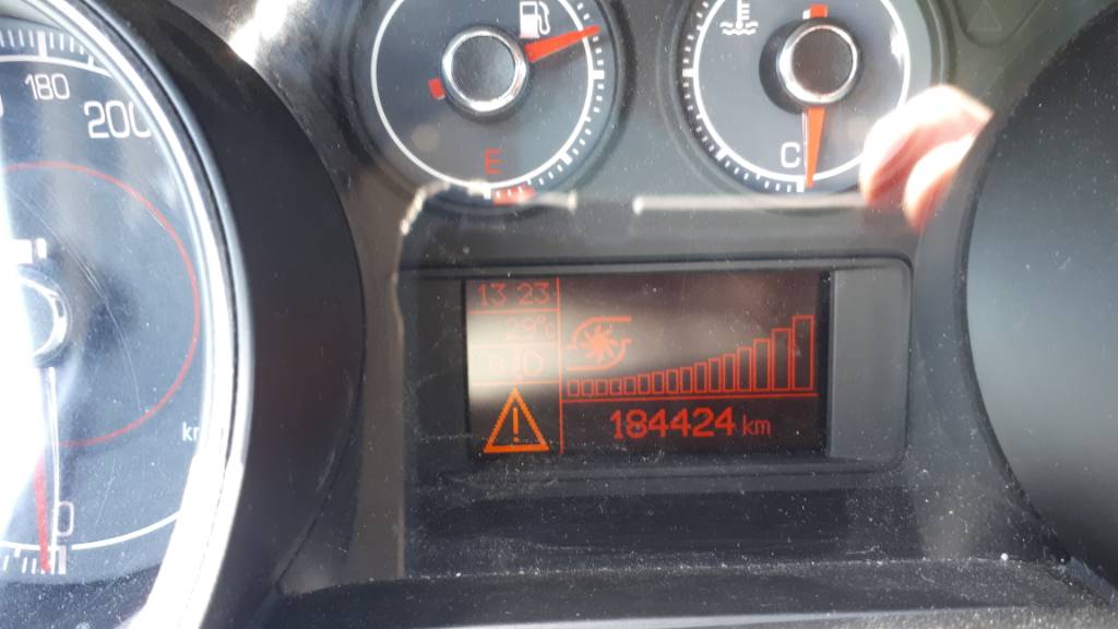Fiat Dash Warning Lights