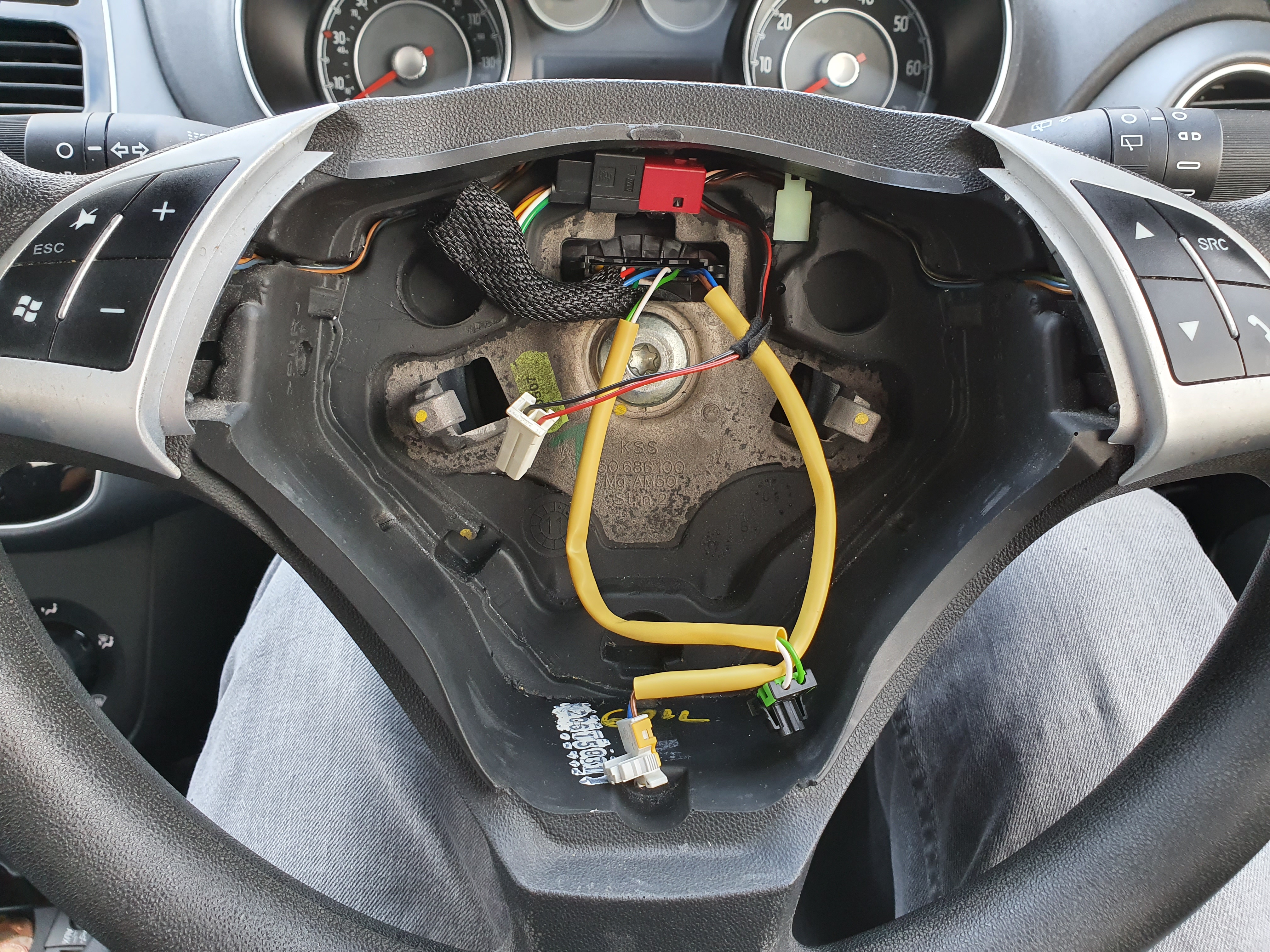 Airbag wires, FIAT Punto Evo