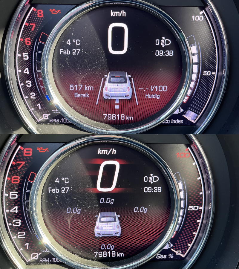 Change layout of TFT cluster FIAT 500 (2007+) The FIAT Forum