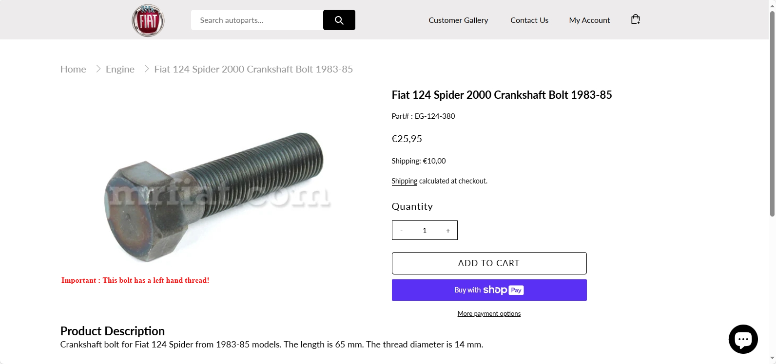 Crank bolt '83-'85 left hand thread_screenshot-1742600205122.png