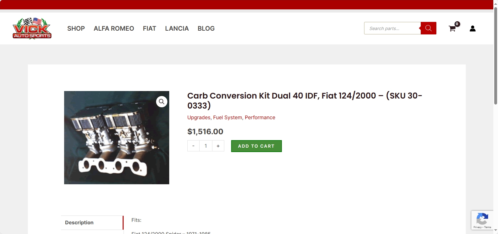 Dual 40IDF_kit for124 Spider_screenshot-1742521187893.png