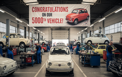 5000th vehicle added to the garage!