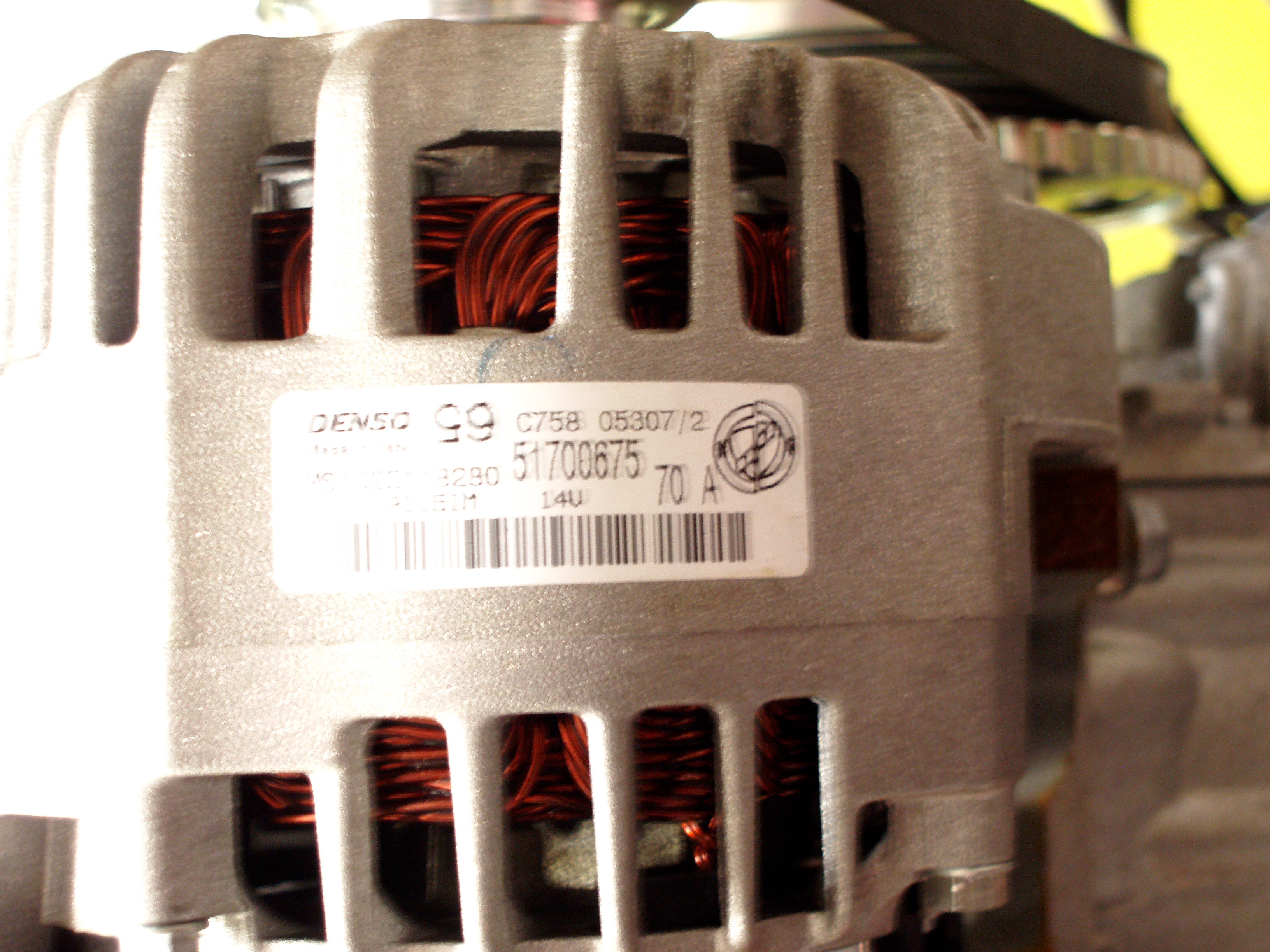 1368 non air-con alternator