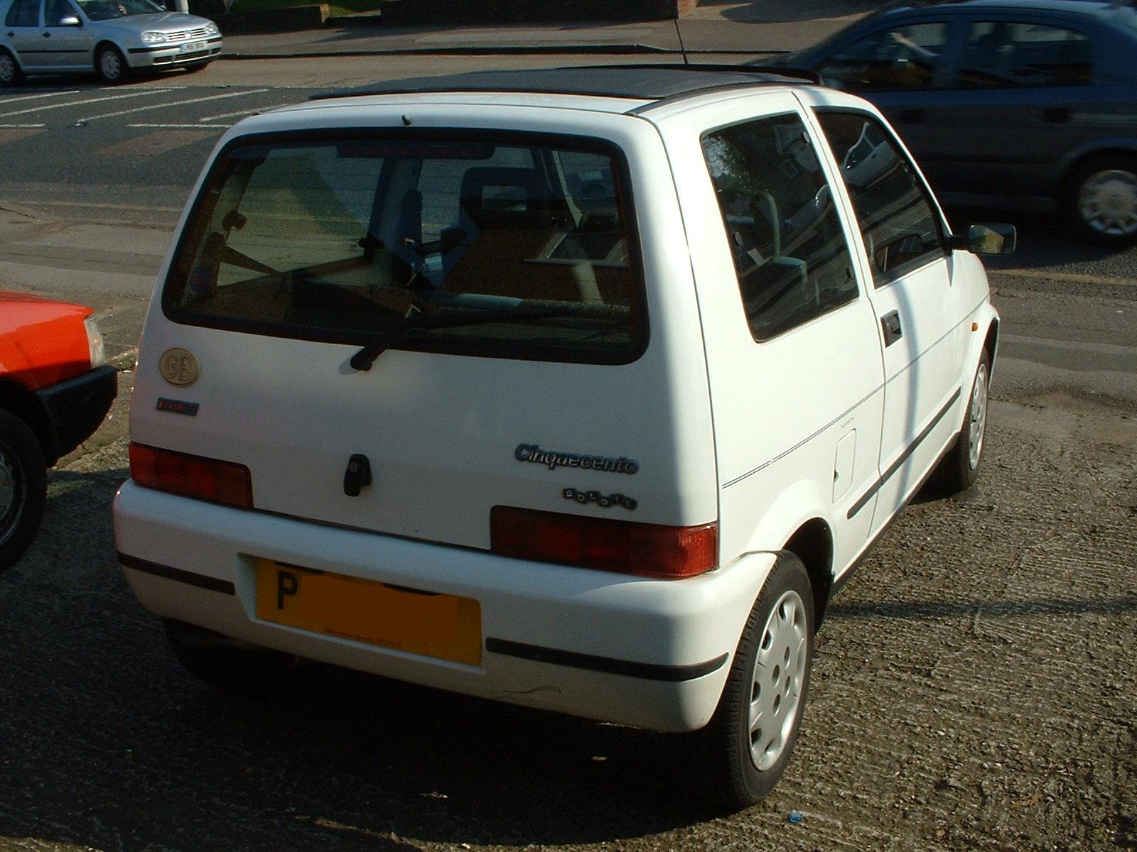 1996 Cinquecento Soleil