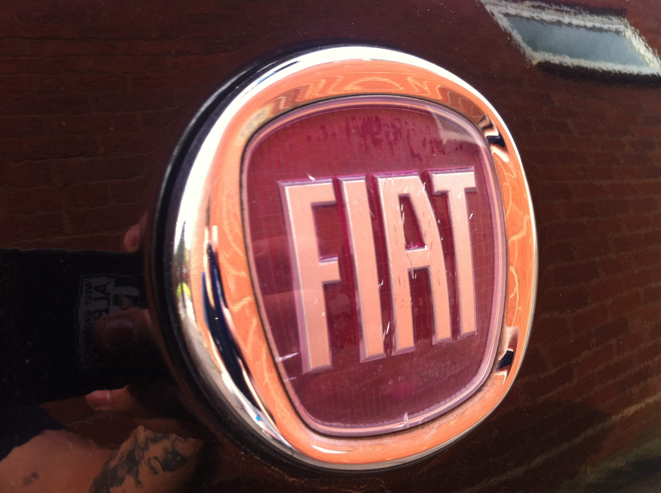 4 year old fiat badge