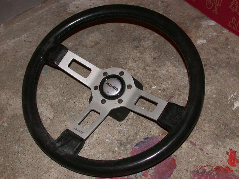 Abarth steering wheel