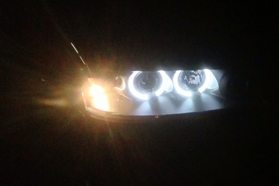 Angel-eyes at night