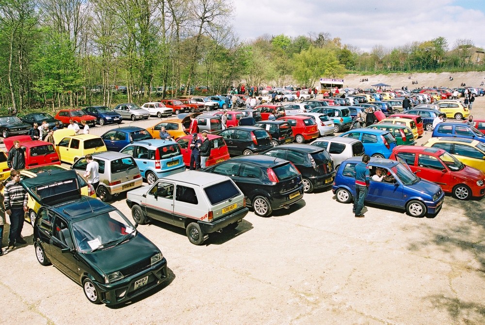 Ariel view of the stand