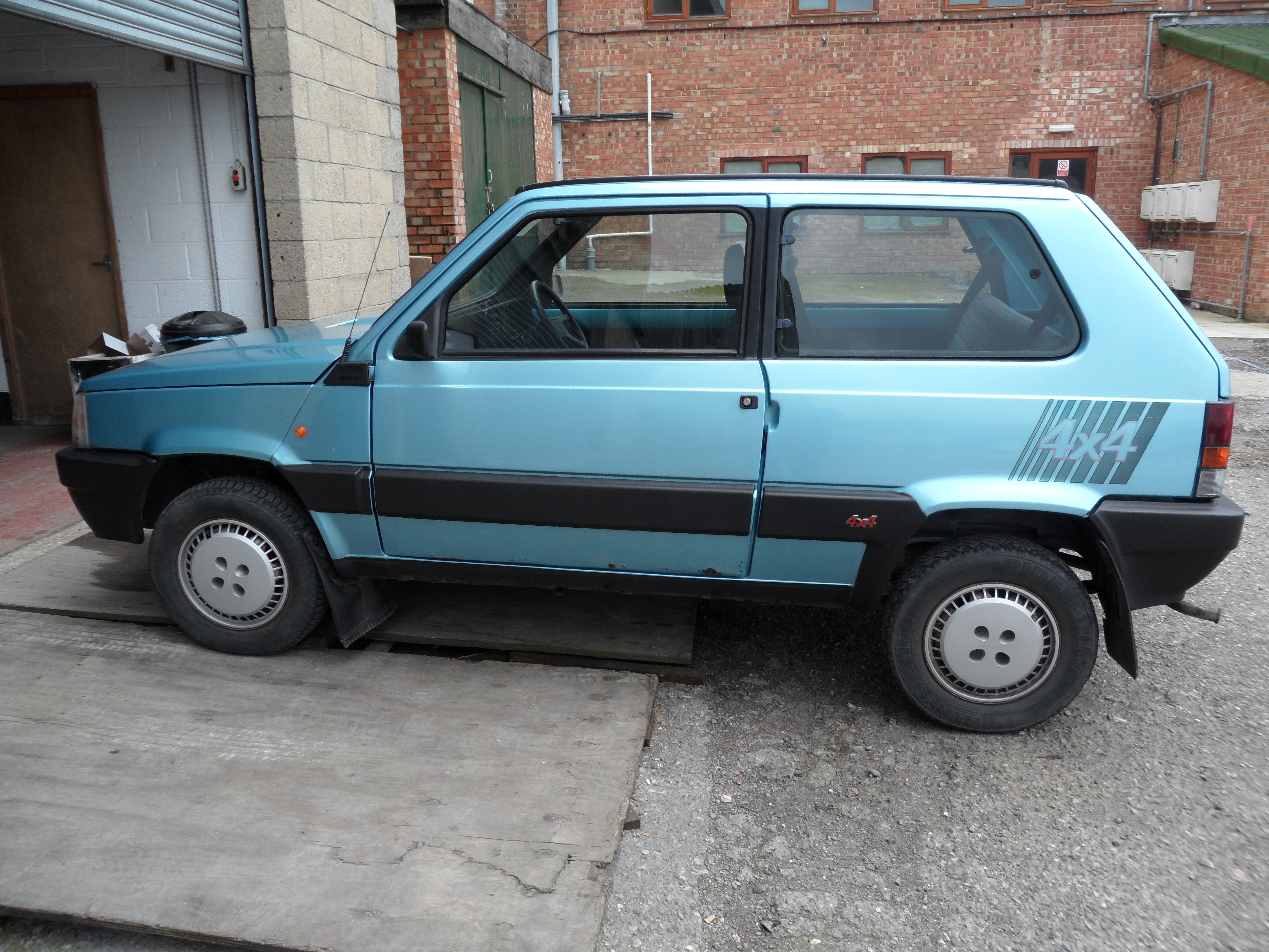 Barbara's Panda 4x4.