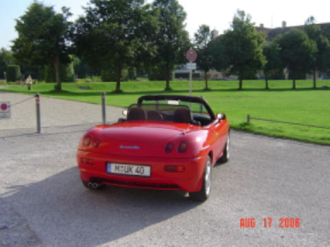 Barchetta at the Schloss