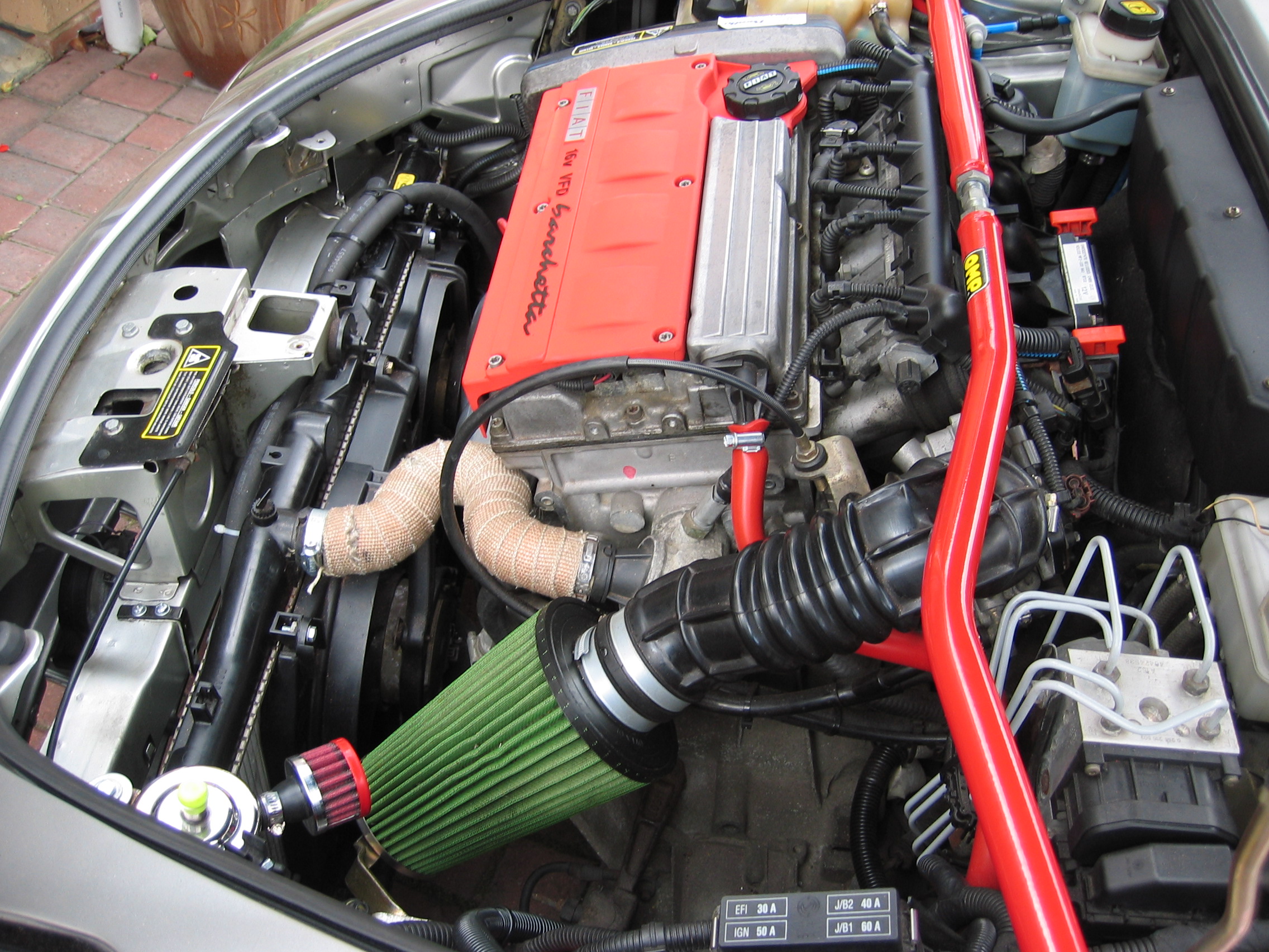 Battery relocation mod finished