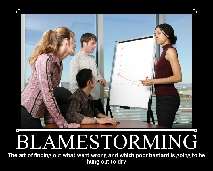 Blamestorming
