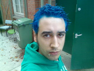 Blu hair