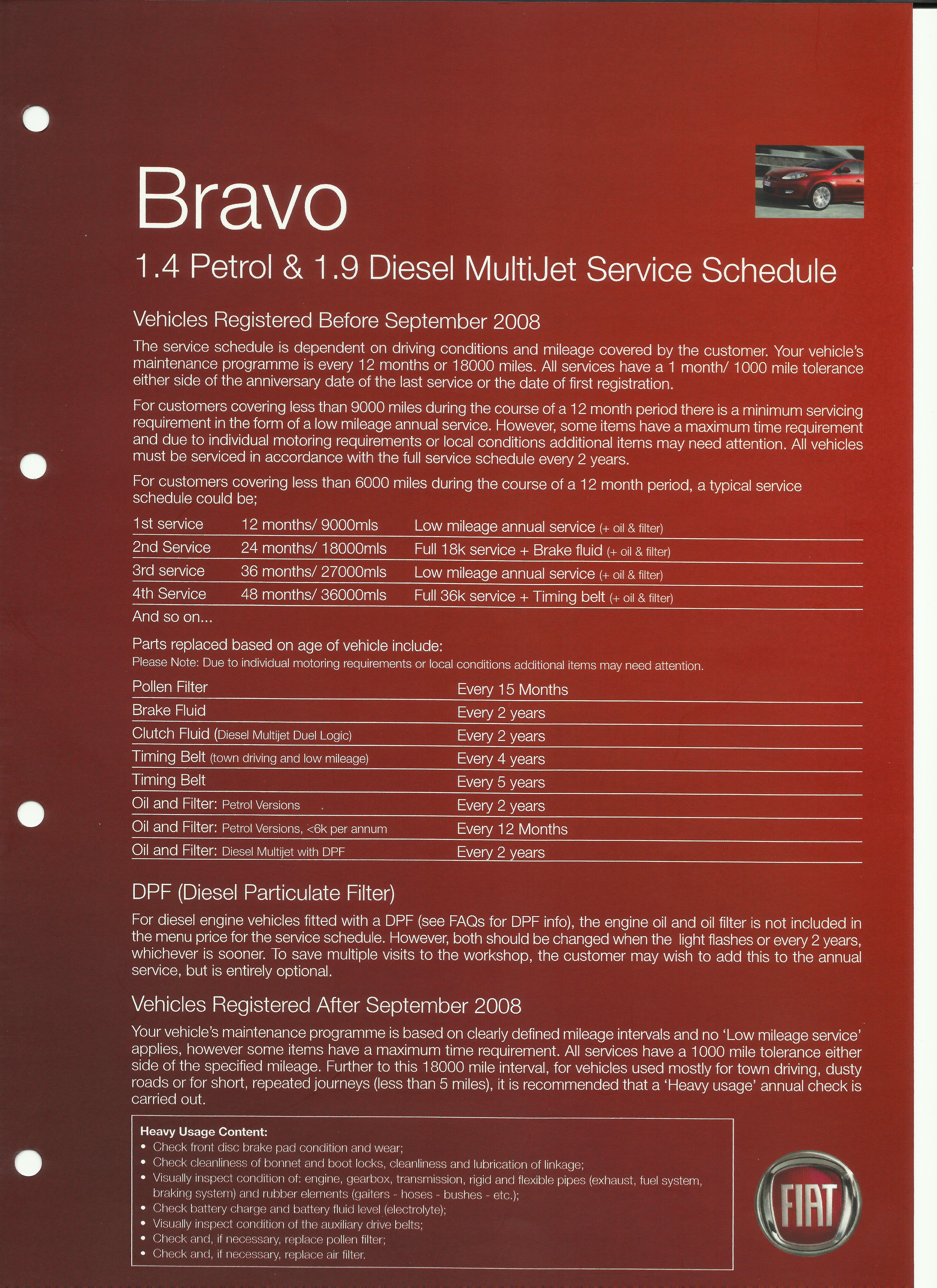 Bravo servicing 1
