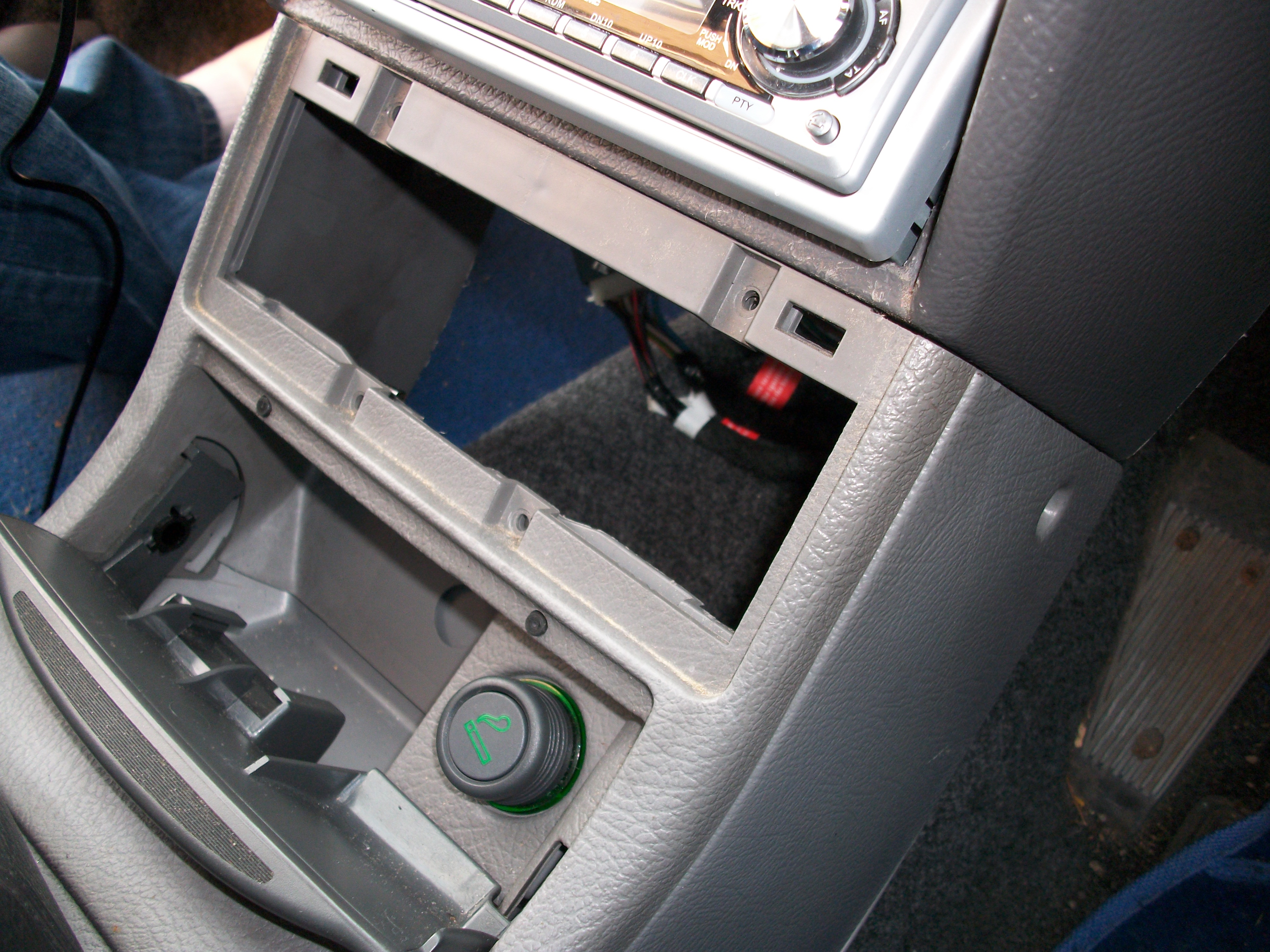 Centre console