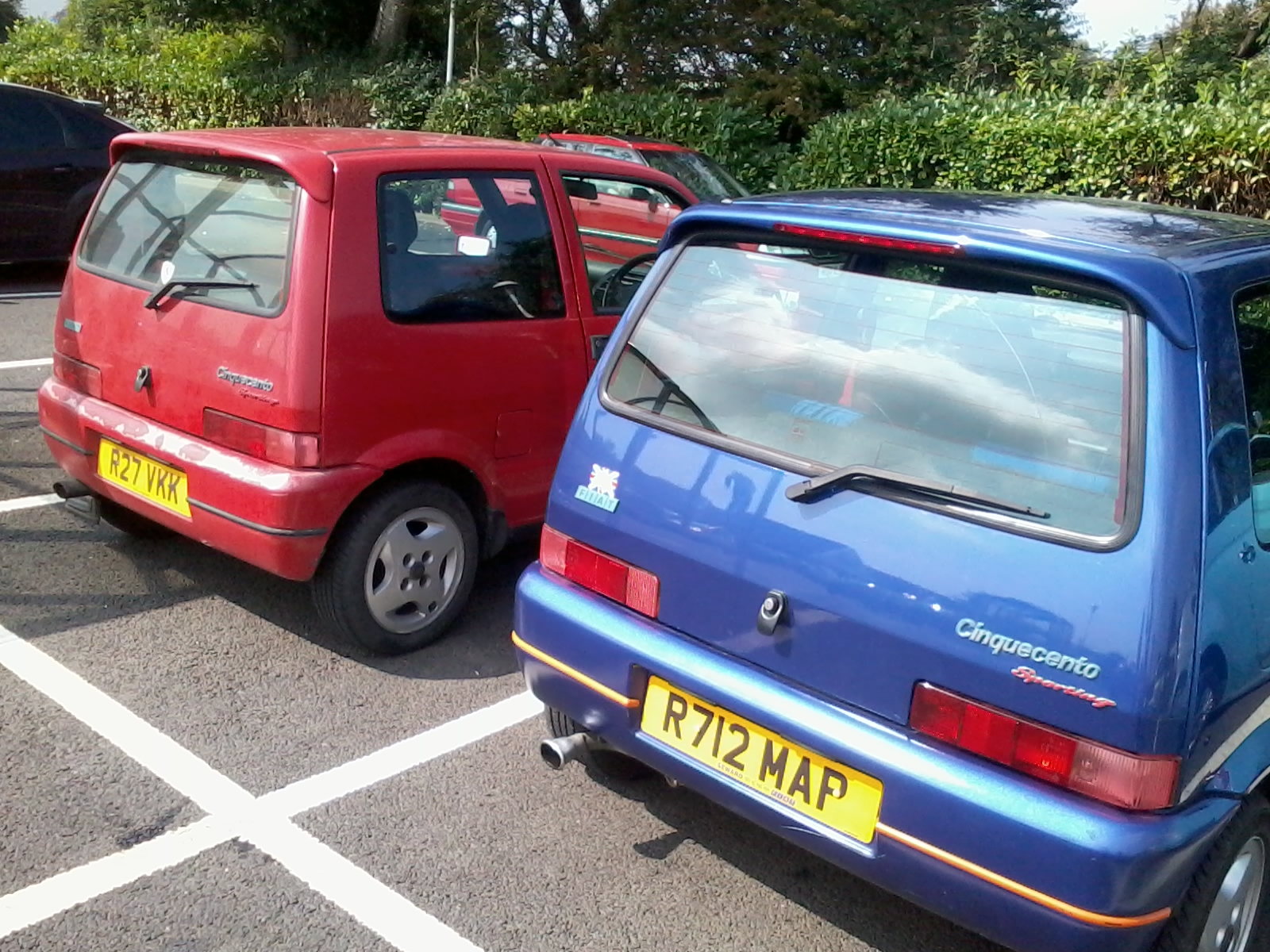 Cinqs together at Tesco's