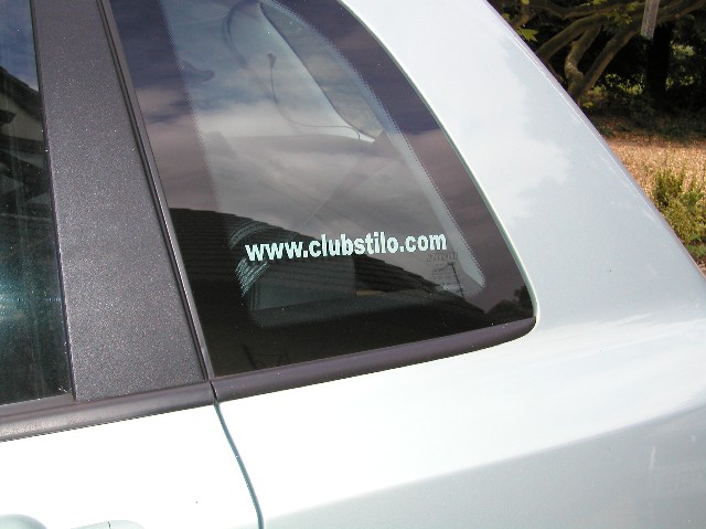 Club Stilo sticker