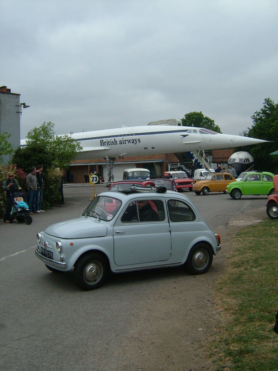 Concorde &amp; Fiat 500