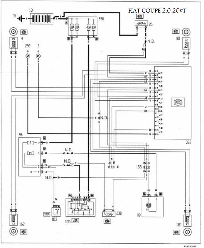Coupe ABS wiring diagram
