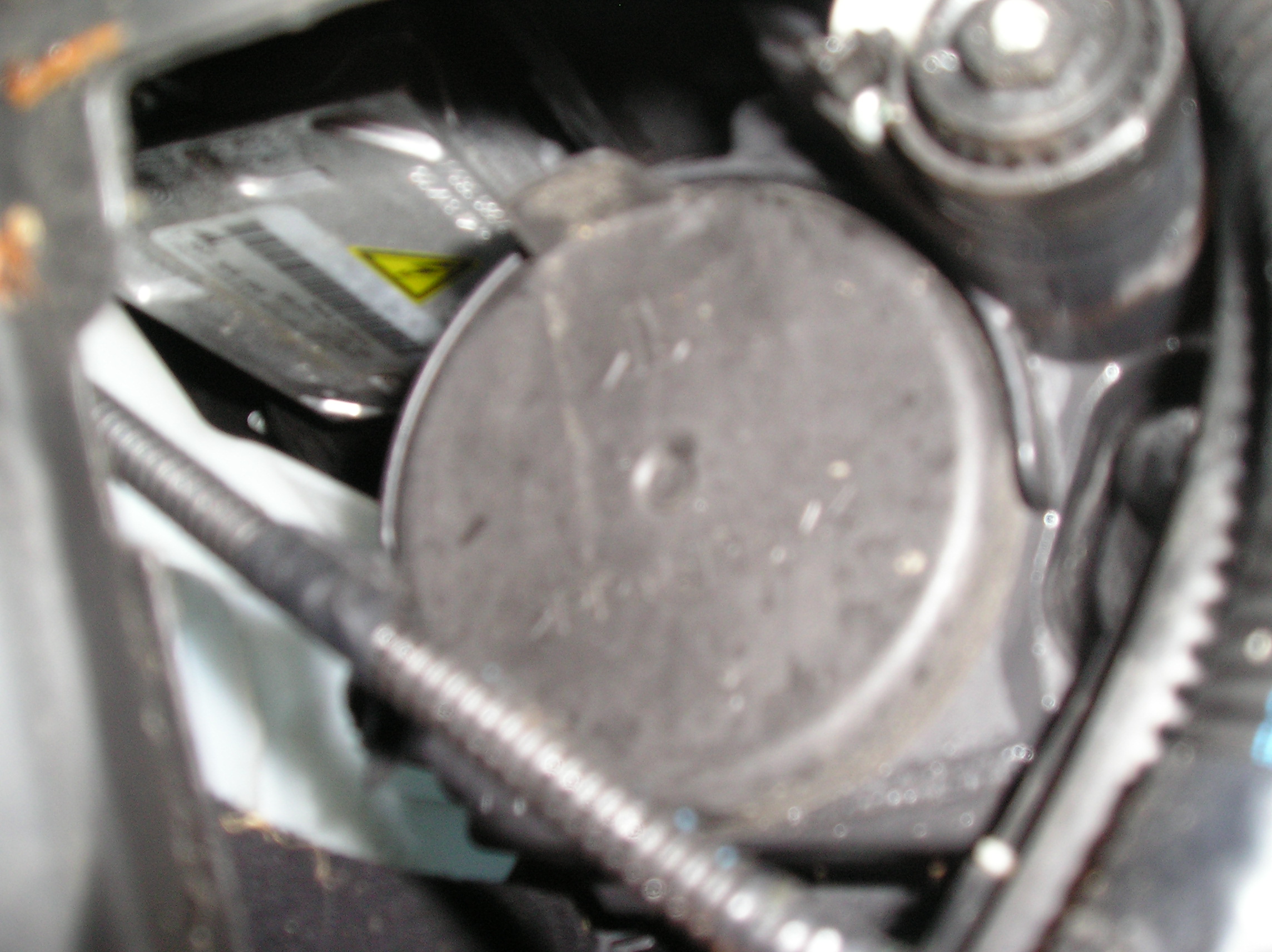 Cover and self levelling motor