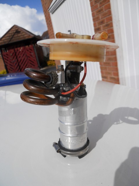 Custom Uno Turbo fuel pump