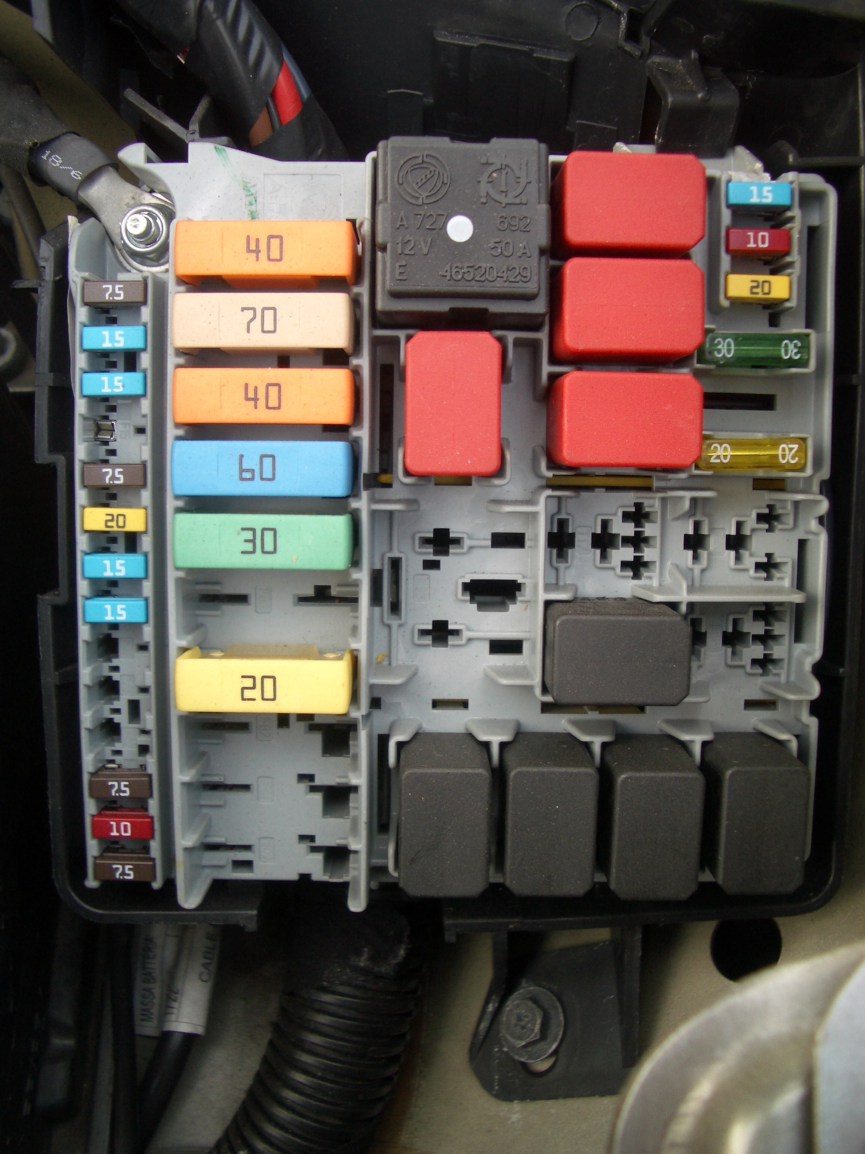 Fiat Fuse Box Wiring Diagram