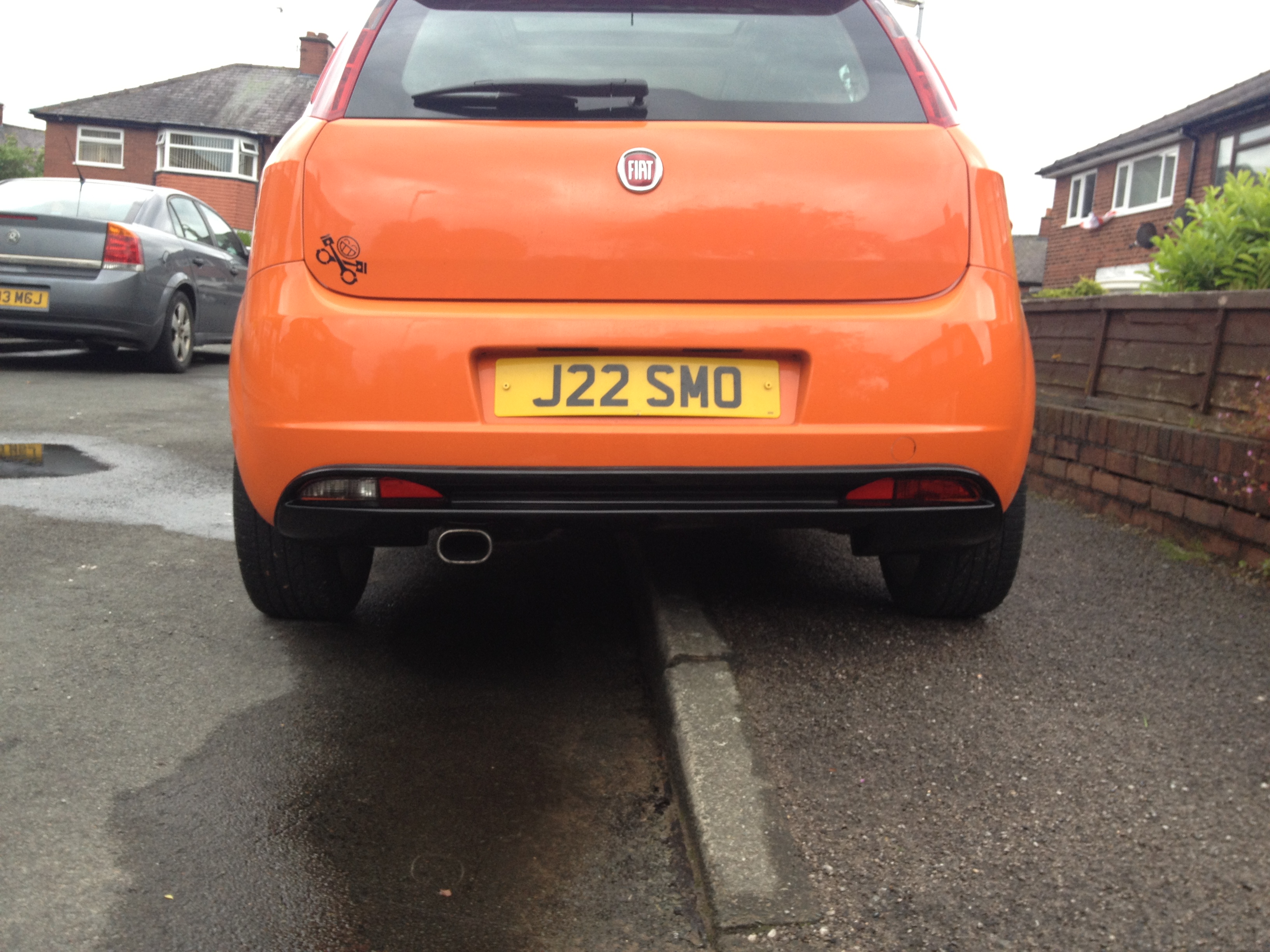 Fiat grande punto rear cheap diffuser