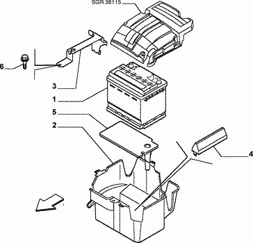 Fiat stilo engine fuse box diagram