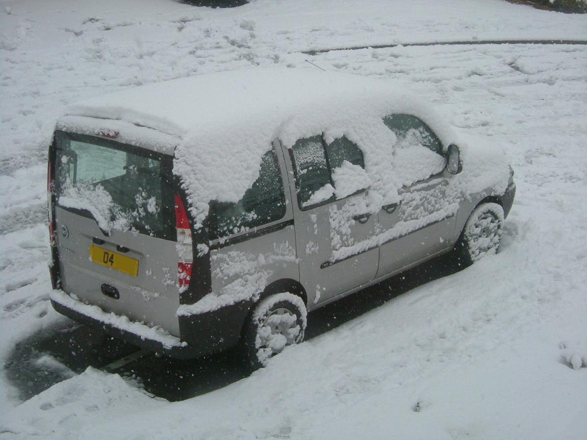 Doblo in the Snow