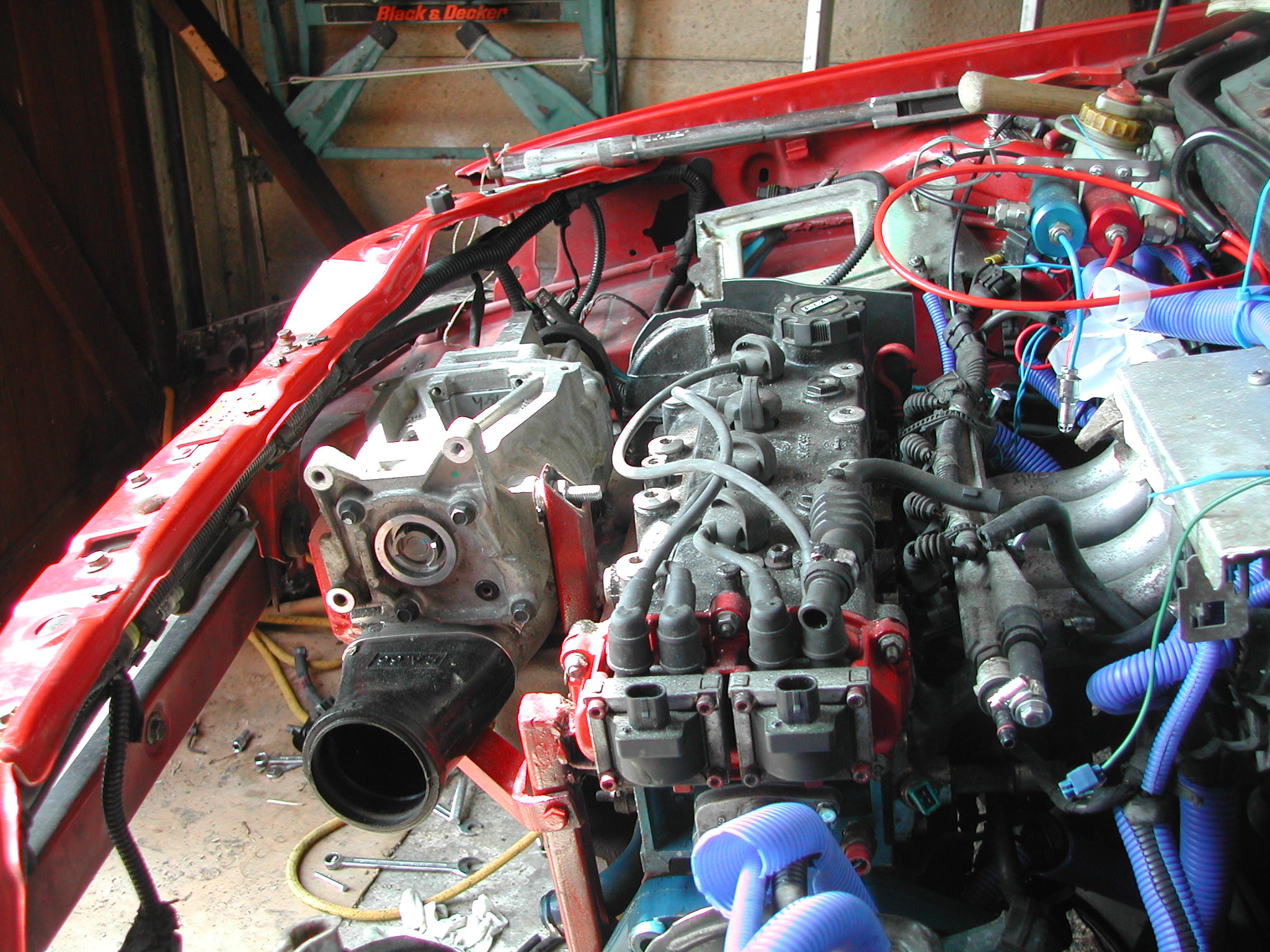 engine in done it view from nearside