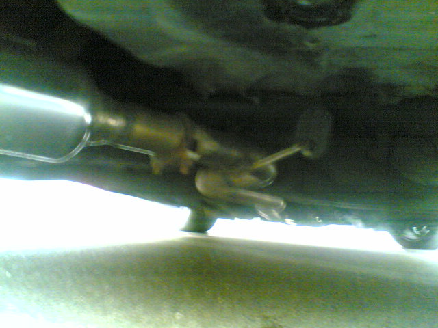 Exhaust Under car