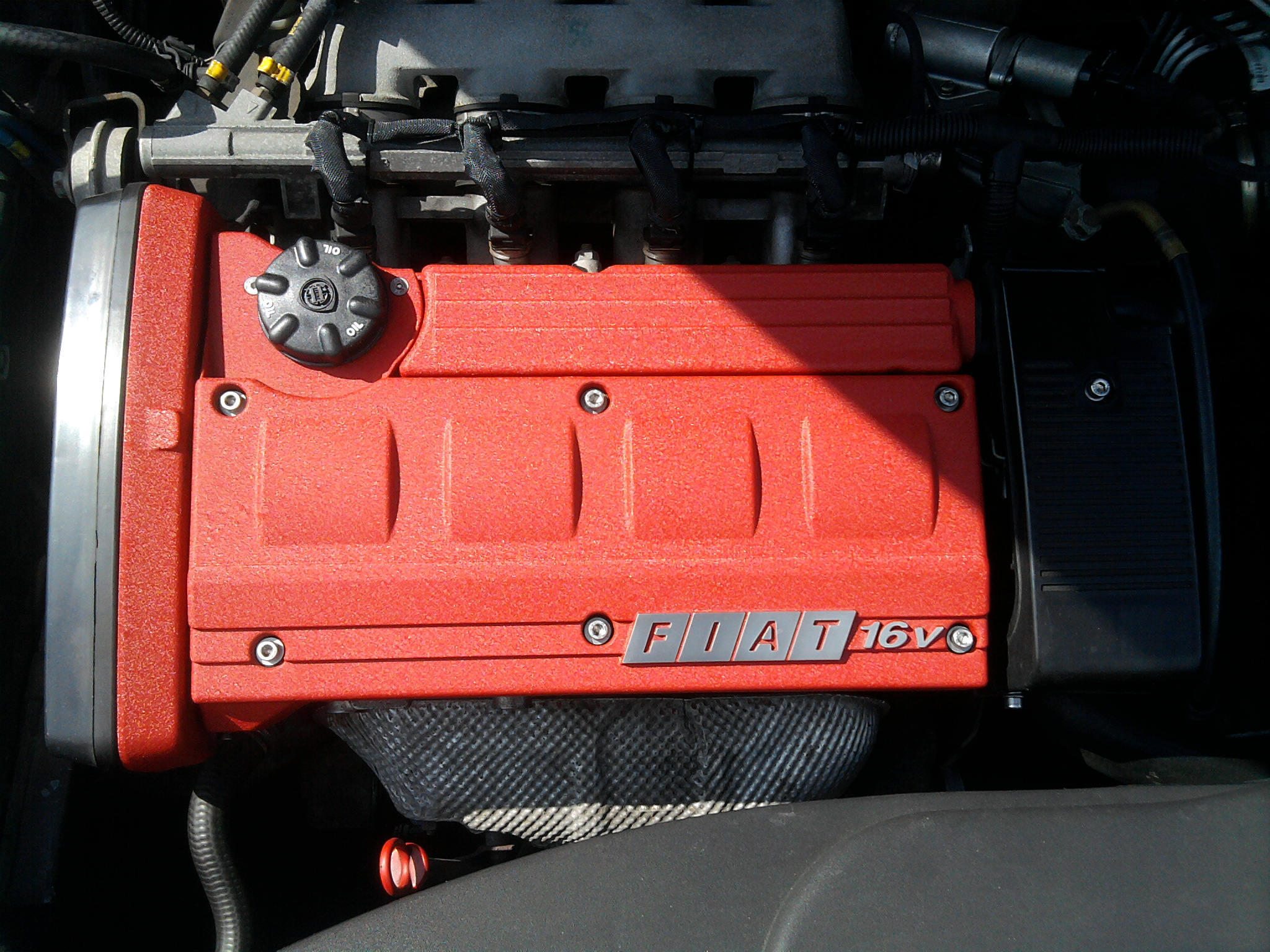 Fiat Bravo 1.8 HLX 1747cc Oil Cap Powdercoated Rocker cover