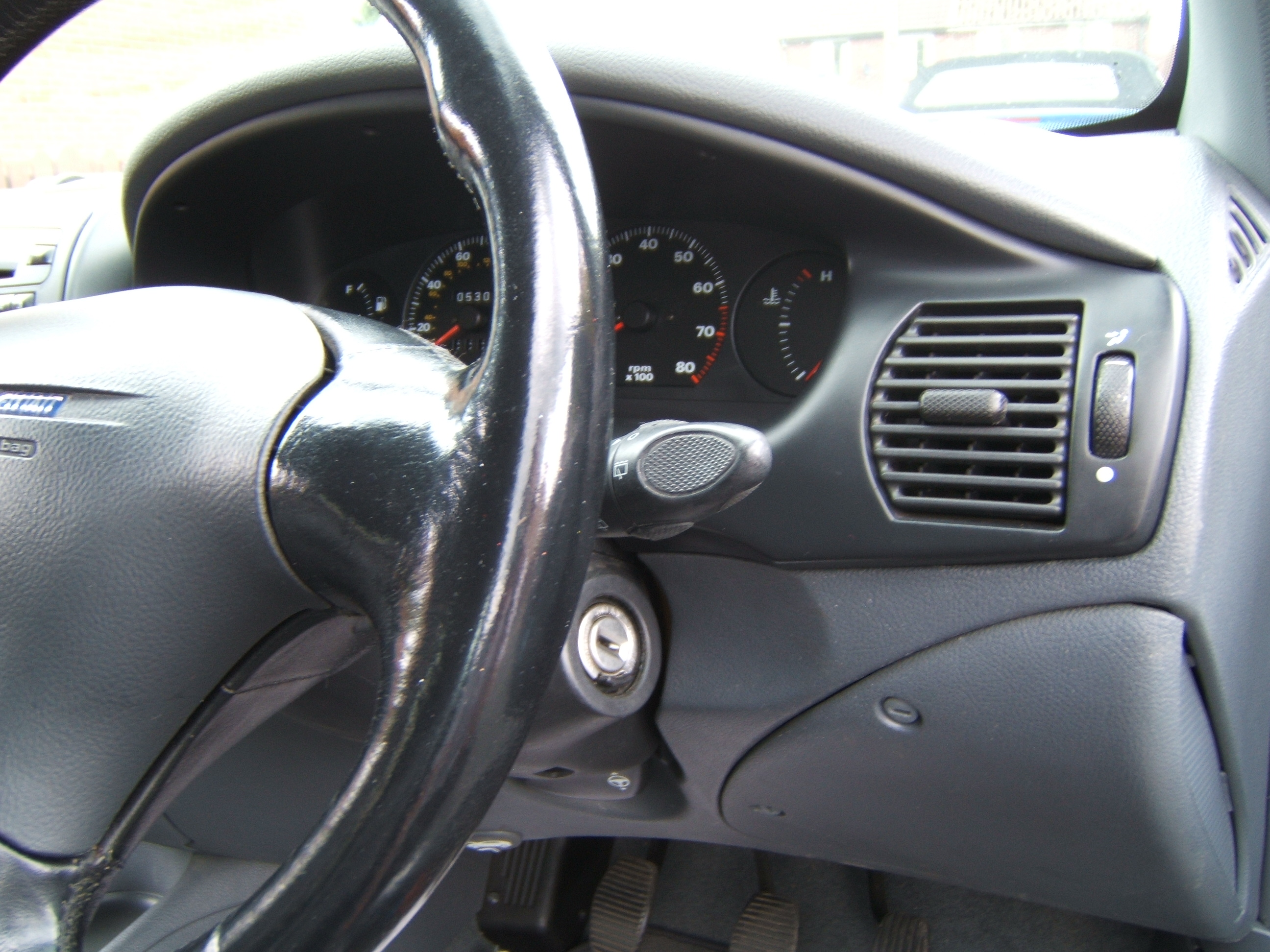 Fiat Bravo Clock, Dials, Instrument Surround Black Grey.