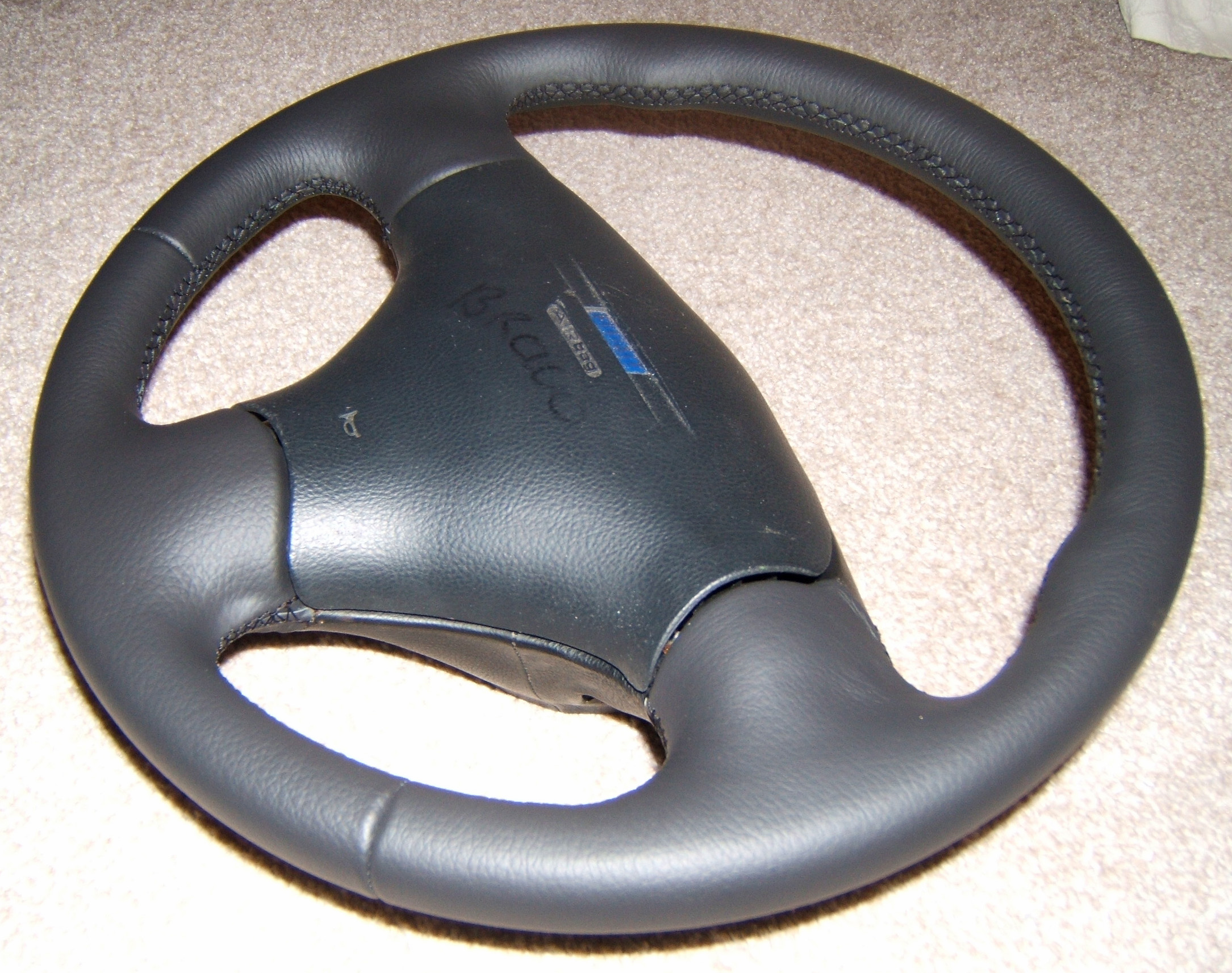 Fiat Bravo Leather Steering Wheel Retrim