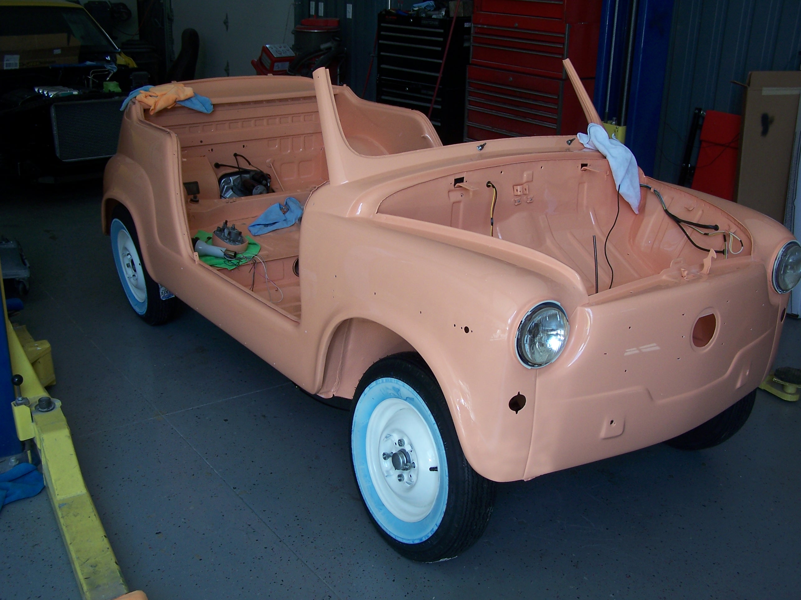 Fiat Jolly Restoration by Zinger Customs