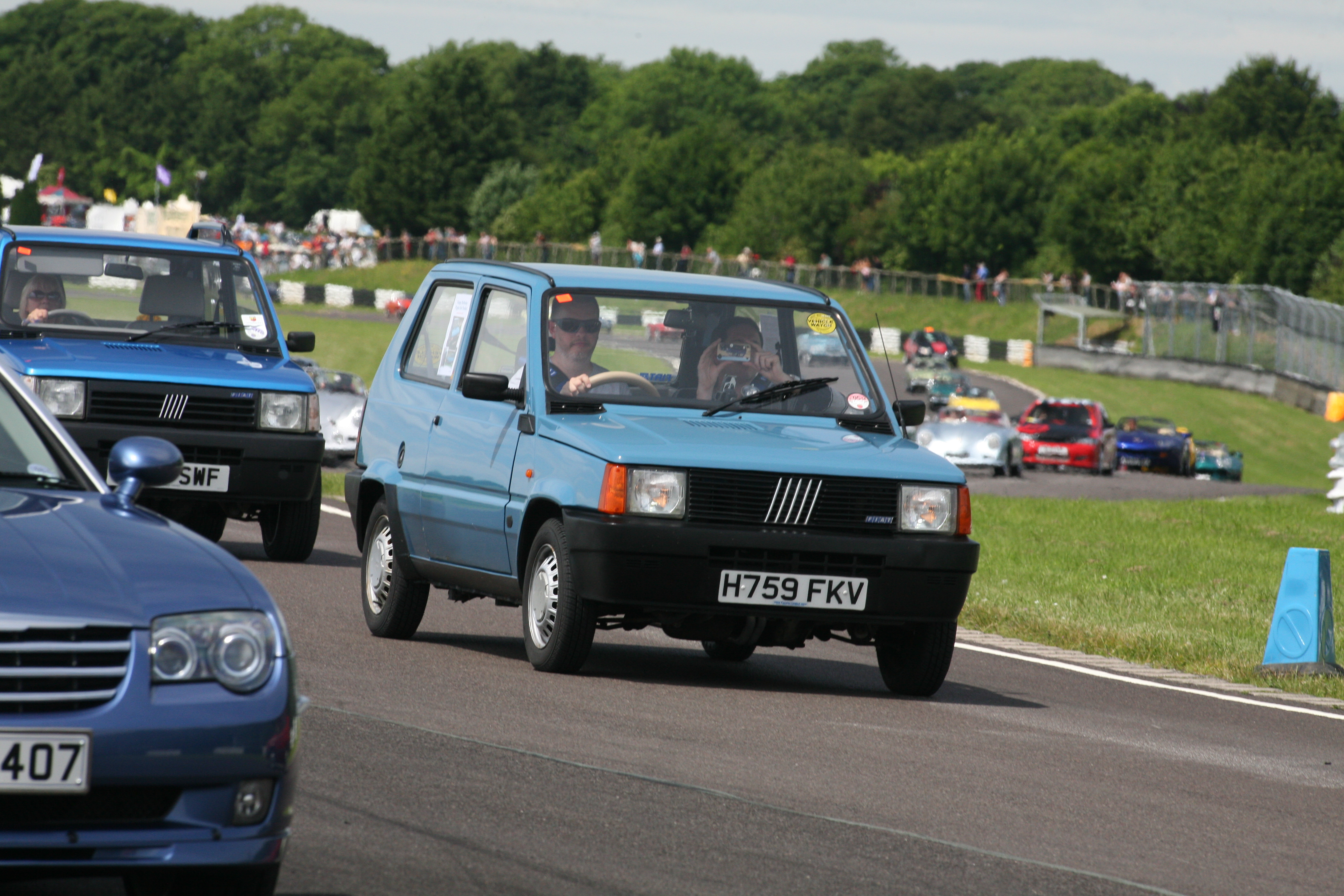 Fiat Motor club attended.