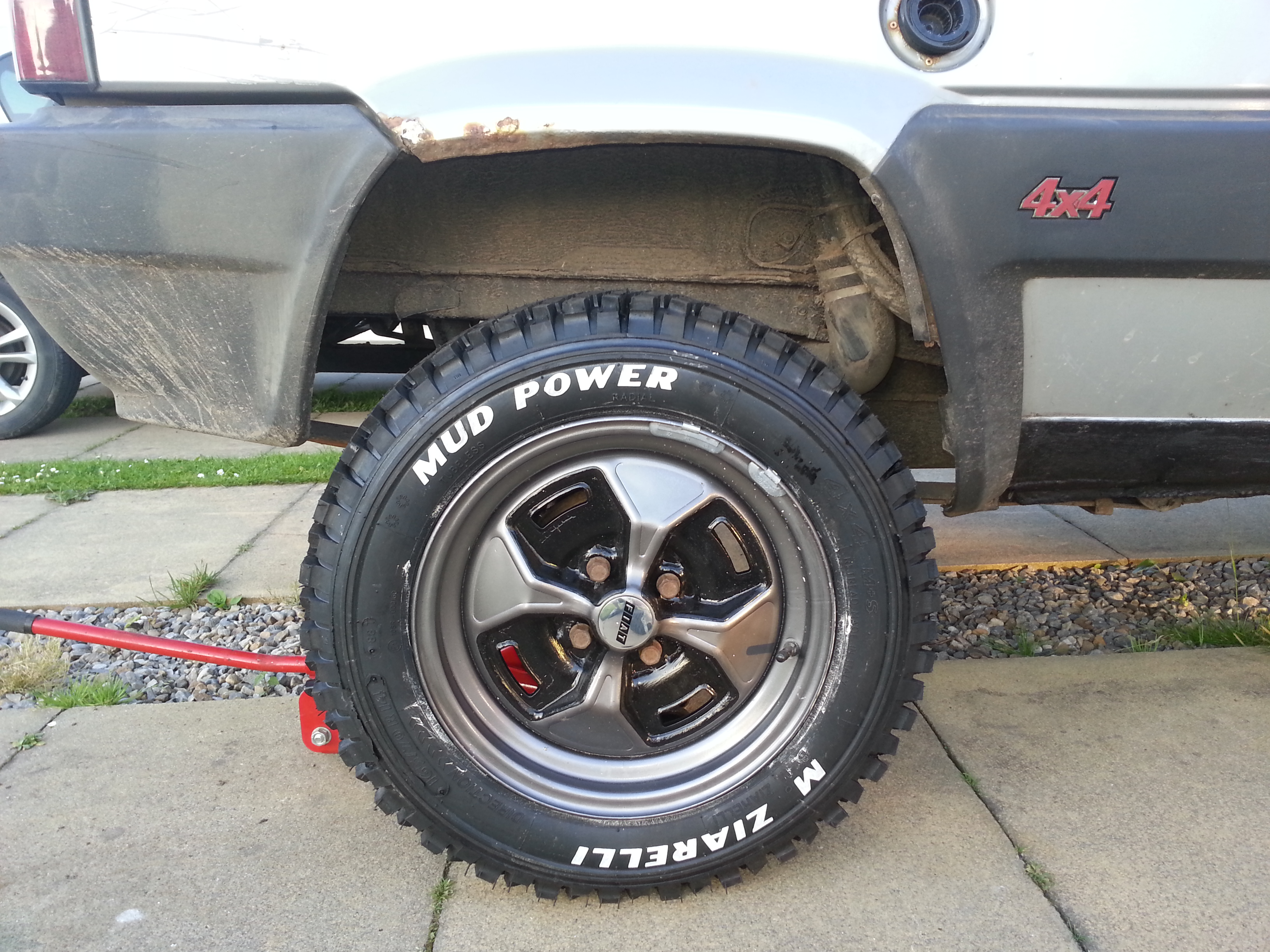 Fiat Panda 4x4 'Hadrian' big wheels